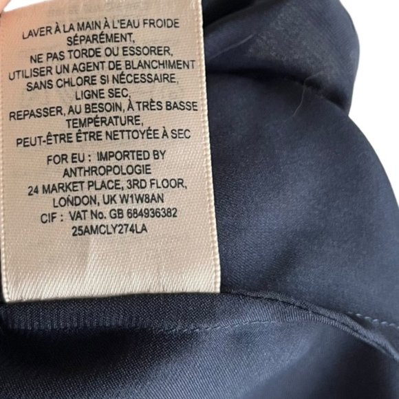 Anthropologie Maeve Striated Crochet Dress Size 4 Fit and Flare - Picture 10 of 13